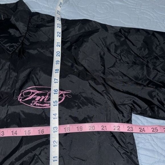 FMF Femme Black Nylon Jacket L - Picture 9 of 9